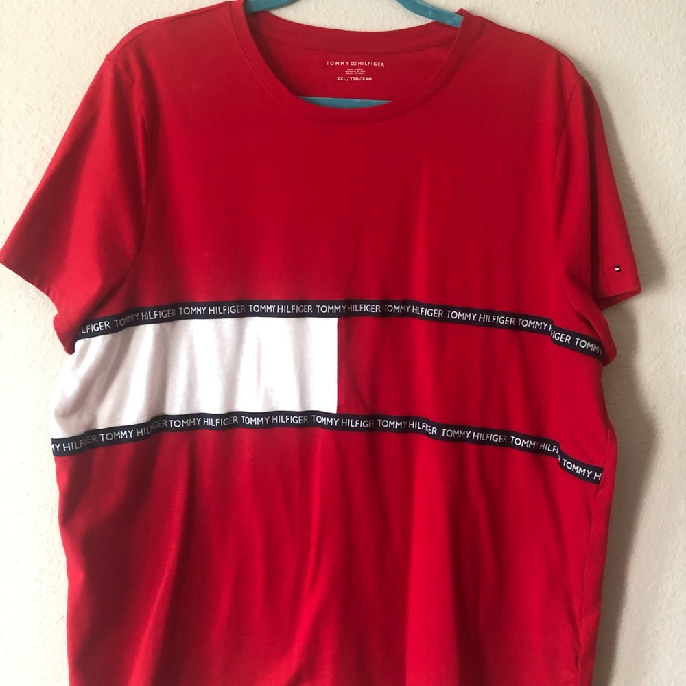 Tommy Hilfiger Red T Shirt